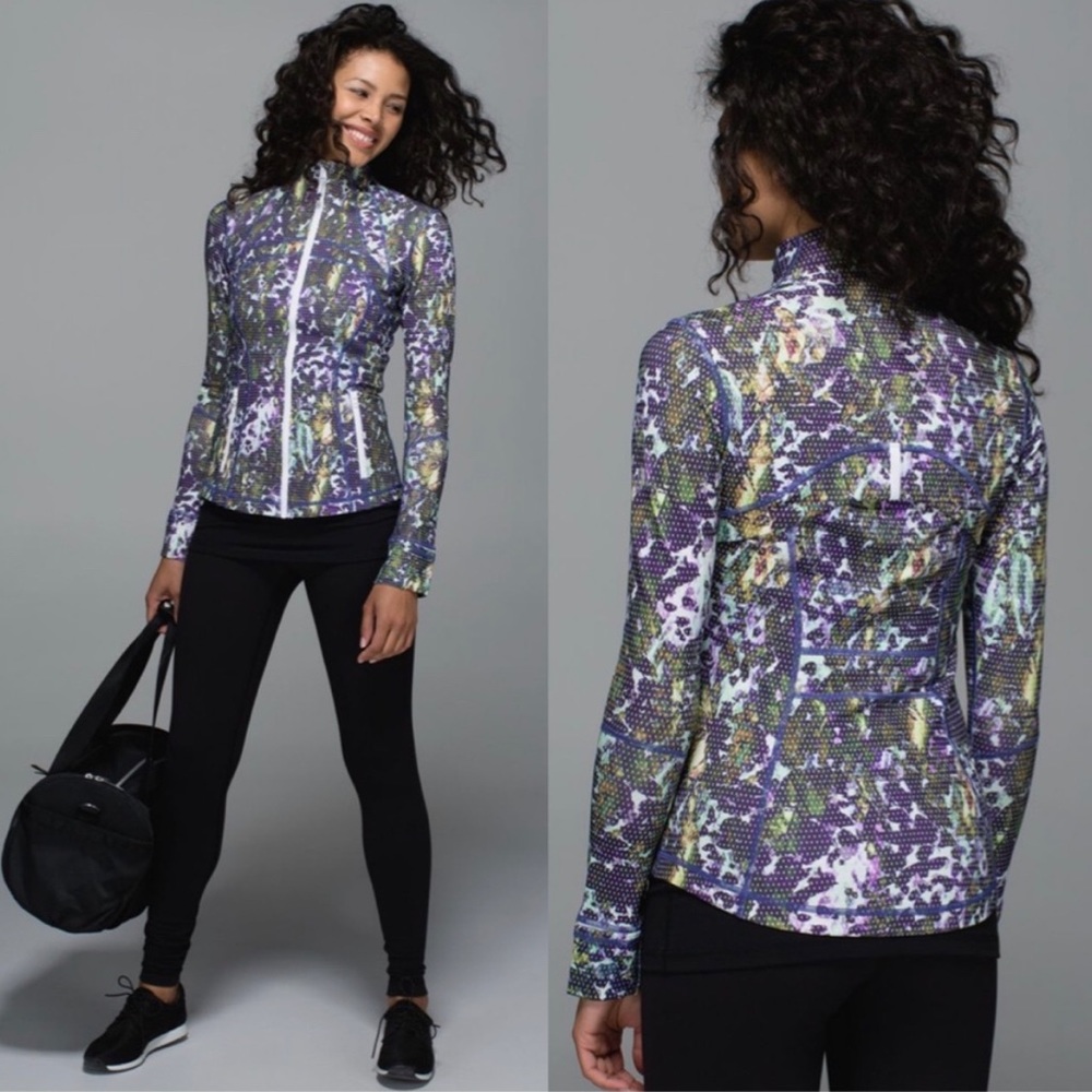 Lululemon Define Jacket šfloral white multi 6 - Picture 4 of 11